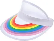[WATIIFUFU] Wide Brim Sun Hat for Women Decorative Visor Beach Outdoor Hat Uv Protection