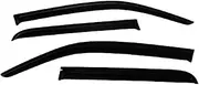 Window Visor Rain Guard Vent Sun Shade Deflector Compatible for VW Amarok 2009 2010 2011 2012 2013 2014 2015 2016 2017 2018 2019 2020 2021