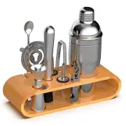 Cocktail Mixer Shaker Set Bartender Kit Set with 10 Bartending/Mixologist