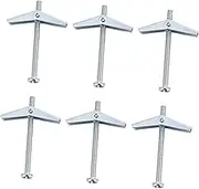 Garneck Thread Self Drilling Anchors 10 Pcs Carbon Steel Spring Toggle Anchors Kit