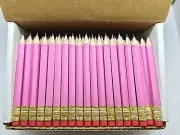 36 lavender Half short mini small Hexagon Golf #2 Pencils ExpressPencilsTM