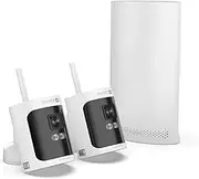 Swann AllSecure4K Wireless Security Cameras 2 Packs, Hub with 64GB microSD Storage
