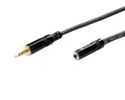 SuperFlex GOLD SFP-118T3.5MF Patch Cable, 3.5mm Male to 3.5mm Female, 18'