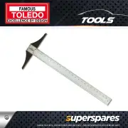 Toledo T-Square Rule - Length 900mm x Width 38mm x Thickness 1.2mm