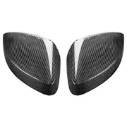 Real Carbon Fiber Side Car Mirror Replacement Caps Cover for AUDI A3 S3 RS3