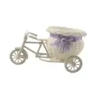 Woven Mini Bike Basket Mini Woven Flower Basket for Birthday Wedding Garden