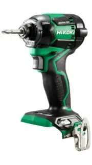 HiKOKI WH36DC (H4Z) 36V Li-ion Cordless Brushless IP56 1/4" Impact Driver