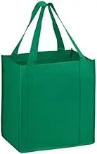 100PCS Green Bulk Reusable Folding Supermarket Grocery Shopping Bags Cloth Bag AU