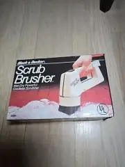 Vintage Black & Decker Scrub Brusher 9385 Sealed Box Cordless Tire Scrubber