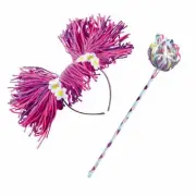Disguise Sesame Street Abby Cadabby Child Headband Wand Costume Accessory 18894