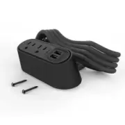 Desktop Power & Charging Center, 2- Tamper Resistant Outlets, 2- 3.1A USB Ports