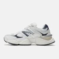 在飛比找Yahoo奇摩購物中心優惠-New Balance 9060系列 男女休閒鞋-白米藍-U