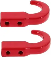 LIFKOME 1Set Durable Tow Hooks for Climbing Cars Realistic Crawler Trailer Hook Accessories for Enhanced Adventure and Easy Installation