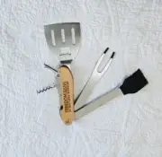 Folding Barbeque Cookware 5 in 1 Multi Tool Set
