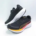 PUMA 37877626 SCEND PRO 男 慢跑鞋 黑X橘黃