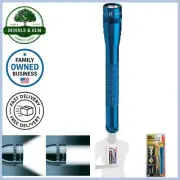 Mini LED Flashlight Aluminum 2-Cell AA Compact Travel Emergency Camping