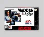 MADDEN NFL 96 / SNES - 2"x3" FRIDGE MAGNET (retro super nintendo