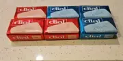 Vintage! Pink Bath~Aqua Blue Dial Soap/Unopened Packages, 3 Each