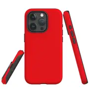 For iPhone 15 Pro Max Case, Shielding Cover, Red