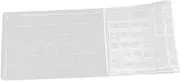 Uonlytech 1Pc Transparent Keyboard Cover Compatible with Dell Keyboard Leak Protector Easy to Clean Heat Cold Resistant Fit for Dell Keyboards