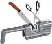 4-in-1 Foldable Kitchen Knife Sharpener Tool with Sharpening Stone