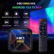 Smart TV Box Android 13.0 5G WIFI 8K HD Quad Core Stream Media Player AU Plug