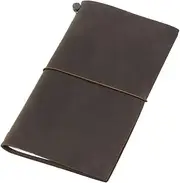 Traveler's Notebook Brown Leather (1.1 LB) by Office 4 All