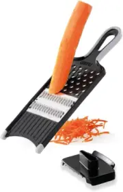 Asia Slicer Julienne Slicer, Silver/Black, 50410