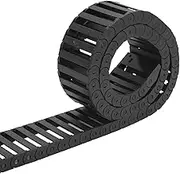 Diyeeni Cable Drag Chain, 1M/3.3ft Length Wire Carrier Drag Chain with End Connector, Wire Cable for 3D Printer and CNC Machines, 10x40mm