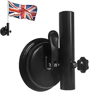 Yearninglife Car Flagpole Bracket Suction,Flag Pole Holder with Suction Cup Flag Holder,Car Mount Magnetic Car Holder Car Flag Pole Bracket Flagpole Holder Suction Cup Flagpole Base Car Flagpole