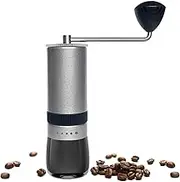 Coffee Bean Mill, Manual Coffee Bean Mill, Espresso Grinder, Coffee Machine, Stainless Steel Coffee Grinder, Bean Mill, Coffee Hand Mill with Adjustable Setting