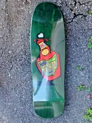 Assault Mark Heintzman Heinz Ketchup G&S Green Rare NOS Reissue Skateboard Deck