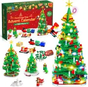 2024 Advent Calendar Gift for Adult Teen Boys Girls Kids, Christmas Tree Buildin