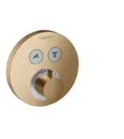 Hansgrohe Thermostat Concealed ShowerSelect S 15743140 Brushed Bronze