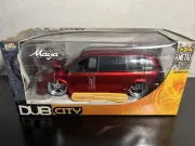 2004 Chrysler Town & Country CANDY RED – Jada Dub City 1:24 Scale Die-cast