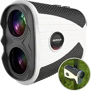 Rechargeable Golf Rangefinder with Slope, 1200 Yards Laser Range Finder Golfing, 7X Magnification, Flag Pole Locking Vibration