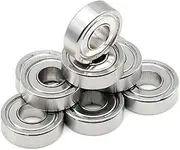 HFZCSIMR 10Pcs S699ZZ 9X20X6mm Stainless Steel Ball Bearing ABEC-7 699 Fishing Reel Bearing Bearings