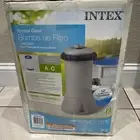 INTEX Krystal Clear 1000 GPH Above Ground Swimming Pool Filter Pump 28637EG