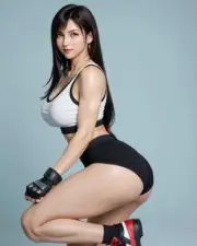 Tifa Final Fantasy 7 Pin-Up Fan Art Print Poster Size A3 JAPAN 297×420mm 216