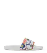 FLORAL POOL SLIDE in MULTI for Women