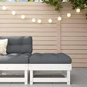 Patio with White Wood Pine
