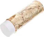 Happyyami Baking Gold Foil Flakes Edible Cake Decoration Bottle of Gold Flakes for Cupcakes Cookies and Desserts for Gilding and DIY Baking Projects