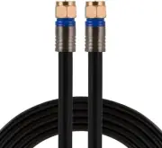Whitecap 33732 Rg6 Coaxial Cable 15' With F-type Connectors