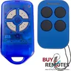 Brand New Garage Door Remote Control ATA PTX4 Replacement Blue - Auto Openers