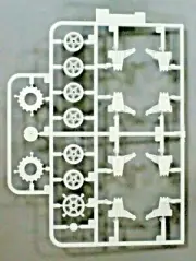 DRAGON 1/35th Scale M4 Composite Hull PTO Parts Tree D from Kit No. 6740