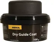 Mirka Dry Guide Coat Black with Applicator 100g to Use for light Colour