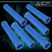 For Nissan 6 Piece Spark Plug Wire Insulator Protector Sleeve Plug Boot Blue (for: Nissan)