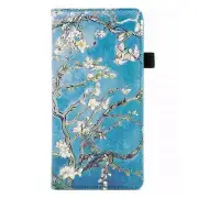 Floral Checkbook Cover RFID Leather Check Book Holder Wallet for Women