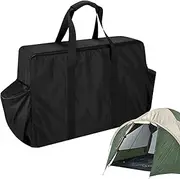 Camping Stove Carry Cases, Portable Protective BBQ Tool Storage, Outdoor Gear Organizer, Foldable Grilling Hardware Container for Cooking, Hiking