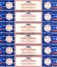 ‘Reiki Power' 6 Packets Satya Nag Champa Incense Sticks Masala (6 x 15g Packets)
